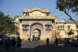 City gate in the old town, Jaipur