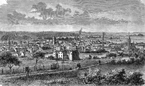 City of Gera in Thuringia, Germany