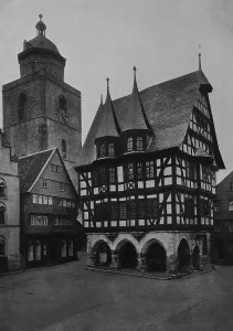 City hall of Alsfeld, Hesse, Germany