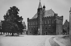 City hall of Kalkar, North Rhine-Westphalia