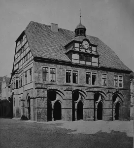 City hall of Minden, North Rhine-Westphalia
