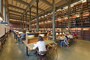 City Library, interior, Stockholm, Sweden, Europe