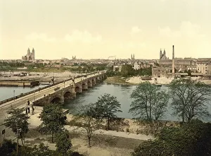 The City of Magdeburg in Saxony-Anhalt