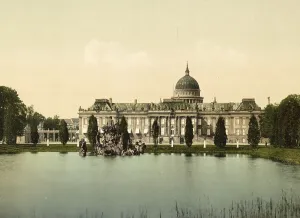 City Palace with Lake and Neptum Group in Potsdam