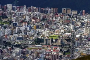 City of Quito, View from the Cruz Loma cable car station