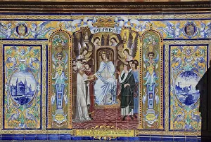 City of Seville, at the Plaza de Espana