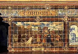City of Seville, at the Plaza de Espana