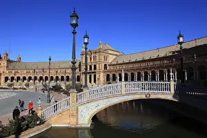 City of Seville, at the Plaza de Espana