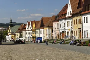 City square of Bardejov, Unesco World Heritage Site