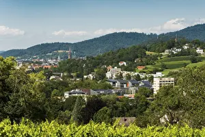 City view, in the foreground the Vauban neighbourhood
