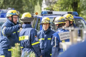 Category Wildlife DE Prints: Civil defence exercise scenario