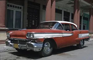 Classic car, Moron, Cuba, south_america
