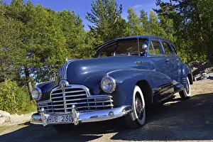 Classic car, Pontiac, Arvidsjaur, Lapland, Sweden2