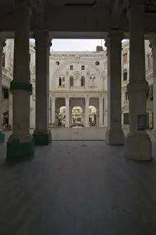 Classical buildings in the italian quarter