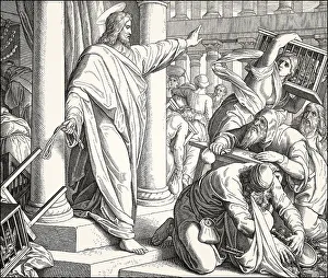The cleansing of the Temple, New Testament