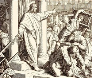 The cleansing of the Temple, New Testament