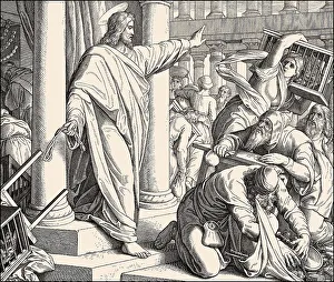 The cleansing of the Temple, New Testament