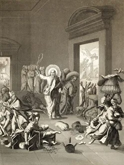 The cleansing of the Temple, New Testament