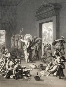 The cleansing of the Temple, New Testament