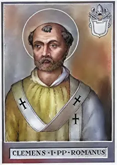 Clement I, also known as Clemens Romanus or Clement of Rome (born around 50 in Rome)