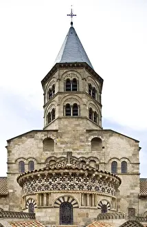 Category Historic EN Prints: Clermont-Ferrand, Basilica of Notre-Dame-du-Port
