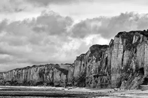 Cliff, cliffs, coastal landscape
