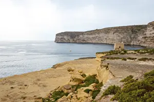 Cliffs at the coast of Malta