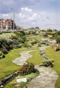 Cliftonville Hotel und Vergnuegungsgaerten in Cromer, Norfolk, England, UK, 1969