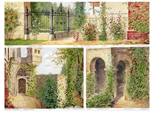Climbers, historical illustrations