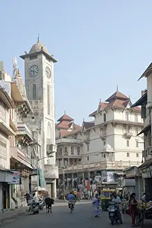 Category Historic EN Prints: Clock tower near jain swaminarayan temple