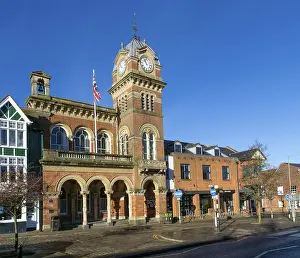 Clock tower of Town Hall, Hungerford