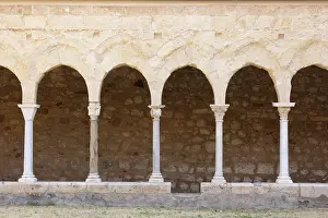 The cloister of the Cathedral of Cefalu