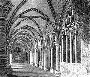 Cloister in Maulbronn Monastery