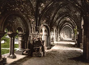 Cloister in St Bavo's Abbey