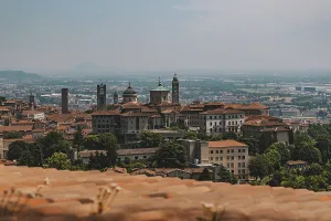 Close-up of the historic city centre