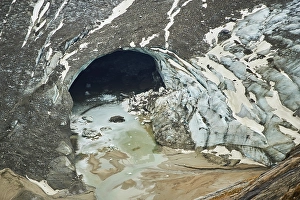 Close-up of Pasterze Hochalpengletscher