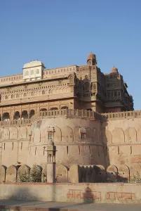 Close view of Junagarh fort, Bikaner