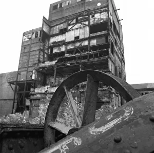 Closed collieries, colliery ruins