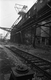 Closed collieries, colliery ruins
