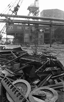 Closed collieries, colliery ruins