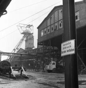 Closed collieries, colliery ruins