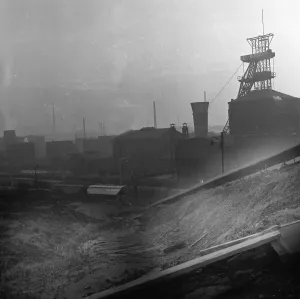Closed collieries, colliery ruins