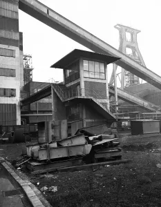 Closed collieries, colliery ruins