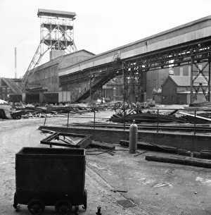 Closed collieries, colliery ruins