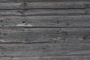 Closeup of old log wall texture, Lapland, Finland