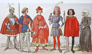 Clothes, under Burgundian Eflux in the 15th century
