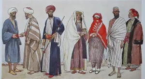 Clothes, pilgrim, Hadji em wide wrap