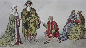 Clothing, from 1485-1510, peasant uniforms