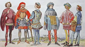 Clothing, under Burgundian Eflux in the 15th century