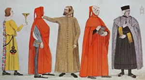 Clothing, early 14th century Renaissance